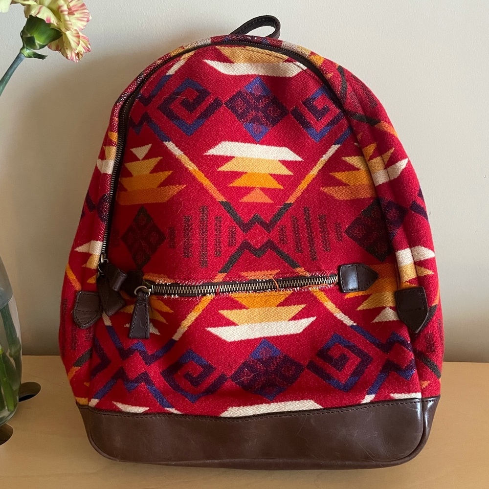 pendleton flannel backpack